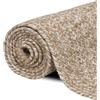 SKTQYQO Tappeto Rettangolare Juta 60x400 cm Naturale e Bianco
