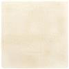 vidaXL Tappeto Shaggy a Pelo Lungo NAVARRA Crema 160x160 cm poliestere