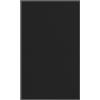 vidaXL Deurmat 90x150 cm zwart