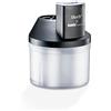 bamix Accessorio SliceSy per tutti i frullatori a immersione bamix da 180 watt, incl. 5 lame, Robot da cucina multifunzione per tagliare, macinare, tritare, Nero