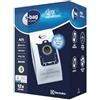 E lectrolux Sacchetti Aspirapolvere S-Bag per Electrolux E201SM E200S — Alta Filtrazione 3,5L — Long Performance Durata +50% — Chiusura Igienica Antipolvere (X1)