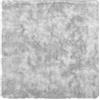 vidaXL Hoogpolig vloerkleed NAVARRA 120x120 cm polyester zilvergrijs