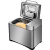 Estabeter Macchina per il pane (macchina per il pane, 650 Watt, 19 programmi di cottura, 1000 g, macchina per il pane automatica con vassoio per il pane+misurazione+misurino+misurino+gancio+erogatore)