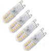 DLEDMOP LED Luce Lampadina LED G9 Da 4 Pezzi 3W Equivalente A Lampada Alogena Da 25W T4 G9 Base Bi-pin Bianco Freddo 6000K AC220V Adatta Per L'illuminazione Domestica,Bianco Freddo,7 W