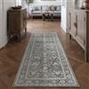 HUGEAR Tappeto Cucina 60x180cm Nero Vintage