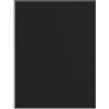 vidaXL Zerbino Nero 90x120 cm