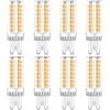 RANBOO Lampadina LED G9 9W Equivalente 50W-80W Lampada Alogena, 750LM, Bianco Caldo 3000K, 220-240V, Non Dimmerabile, Nessun Sfarfallio, Risparmio Energetico, per Lampadari, Plafoniere e Applique, 8 Pezzi