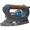 G GRIMALDI LV011 Ferro Da Stiro Professionale 800W Con Cavotubo Per Caldaia — Ferro Stirante Vapore Multibrand — Varie Modalità Stiratura Con Impugnatura Ergonomica