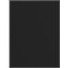 vidaXL Deurmat 80x120 cm zwart