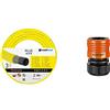 Cellfast Plus Tubo, Giallo, 1/2%22%22 50M & Raccordo Rapido 1/2 Box 8606 Claber [Claber ]