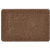 andiamo Samson - Zerbino in cotone per ingresso di casa, utilizzabile come zerbino interno, zerbino in esterni coperti o come tappetino per animali domestici, 60 x 40 cm, marrone