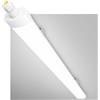 GeyouLux Plafoniera LED Lineare da Soffitto 120cm, 40W 5040lm 5000K IP65 Neon LED Con Cavo di Terra, 192 LEDs Flicker Free, Plafoniere Per Garage Officina Ufficio Cantina Cucina Supermercato, Bianco