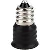 Onsinic E12/E14 Cambiatore Portatile Resistente Calore Convertitore a Vite Bassi LED Lampadina Adattatore Portabicchiere
