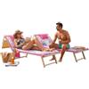 l&j Telo Mare Piscina in Microfibra con Angoli Elasticizzati Pratico E Leggero Tasche Laterali Comode E Cuscino Gonfiabile Coprilettino Sdraio Tinta Unita E Fantasie 190x70 cm (1)