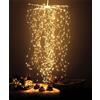 Arnusa 720 luci a LED da appendere, luce bianca calda, a cascata
