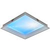 HAOZIWEI Lampada da soffitto lucernario blu dimmerabile, ritmo biologico simula l'irradiazione della luce solare, 3000K-6000K, lampada da soffitto vicina for seminterrato, soggiorno e corridoio
