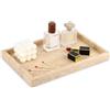 HESHIBI Vassoio da bagno in marmo, in travertino naturale di lusso, per | Lusso naturale, vassoio da tavolo da bagno per cucina domestica, cassettiera decorativa in pietra, per trucco chiave per