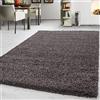Teppium Moderno Tappeto Salotto 60 x 110 cm Tortora - Shaggy Tappeto per scendiletto Camera da Letto, Cucina y Soggiorno - Tappeto Morbido y Fluffy, Monocromatico, facile manutenzione