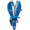 Giesser since 1776 - Made in Germany - Sharp easy, affilacoltelli, con supporto, acciaino, doppia funzione, blu, 9980 b