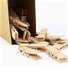 EasyBravo 50 mollette grandi in legno, lunghe 7,2 cm e larghe 1,8 cm, robuste e resistenti
