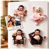 Smile lab Calamite Frigo Personalizzate con Foto Magnete Divertente con Pancia Morbida Antistress Trasforma Foto in Cartoon Idea Regalo Originale per Compleanno Festa della Mamma Donna Uomo e Amici (02)