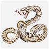 FINGERINSPIRE Stencil realistico per pittura a serpente, 30 x 30 cm, in plastica, con motivo a serpente, riutilizzabile, per dipingere su legno, pavimento, parete, piastrelle, tela, tessuto e mobili