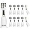 DiCUNO E27 Portalampada 9.5CM Estensione, Adattatori E27, 6 Pezzi | Prolunga per presa lampada standard per plafoniere, lampade da terra e Illuminazione Interna
