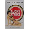 LuckyLinde Targa in metallo goffrato, 30 x 20 cm, adatta per gli appassionati di sigarette vintage, pubblicità e amanti della pubblicità, targa retrò bar, US Pin Up Girl