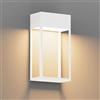 Klighten LED 24W Lampada da Parete Esterno, 3000K Bianco caldo Applique da Parete, IP65 Applique Interno/esterno, Moderno Lampada da Muro Alluminio, Luci da parete Per Giardino Portico, 1545LM,Bianco