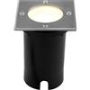 Ledvion Faretto LED da Incasso IP67 3W 230V 345Lm 2700K GU10 quadrato