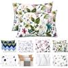 Homebliss Federe Cuscino 50x80 cm Set 2 Pezzi Microfibra, Floreale Tropicale