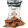 Fassone70pro Beef jerky Piccante Supremo, carne secca per umani con 70% di proteine naturali, snack proteici a base di carne essiccata, beef protein proteine senza lattosio. (Pack da 10 x 25 g)