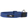 Julius-K9 Collare K9 serie Color & Grey, 20 mm x 27-42 cm, blu-grigio