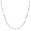 WANDA PLATA Collana Multi Disco Tondo da Donna in Argento Sterling 925, Piatti Rotondi, Cerchi, Monete, Gioielli