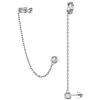 ChicSilver Orecchini Lunghi Donna Argento, Orecchini Donna, Orecchini Argento 925 Filo per Valentino con Confezione Regalo da ChicSilver