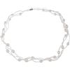 Treasure Bay Elegante collana di perle d'acqua dolce naturali per donne e ragazze, one size, Perla, Perla