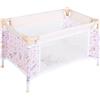 ColorBaby, Culla da viaggio per bambole, 29 x 50 x 30 cm, letto portatile, giocattolo per ragazze, set di imitazione, accessorio per bambole, design compatto, facile montaggio (44999)