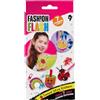 Simba Fashion Flash Diamond Setting - Set portachiavi fai da te con 7 ciondoli in acrilico, 4 chiusure a moschettone e 9 catene a sfera in metallo, set creativo da personalizzare, dai 5 anni in su