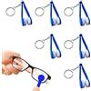 Generic Strumento detergente per occhiali, utensile per pulizie di occhiali 6 pezzi