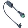 Psdndeww Cavo step-down da 2 pin a 5 pin DC5V-25V a 5V con corrente 3A per dispositivi mobili Cavo processore potenziale corrente continua da 30 cm