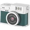 YUEHISY Fotocamera Tascabile retrò, Angolo 4 Largo 160 ° 4 Filtri con Clip per Cordino, Tinaliera di Tipo C, Usa Durante la Ricarica (GREEN)