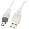 Psdndeww Cavo dati da USB ad alta velocità a 1394 per video digitale e trasferimento dati stabile a 400 Mbps