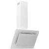 vidaXL Wandafzuigkap 60 cm roestvrij staal en gehard glas wit