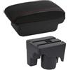 Generic Bracciolo autoVano portaoggettiRicambi per Scirocco per Sagitar per Golf 6 5 Mk6 MK5 per Jetta 5 A1 Linea Rossa
