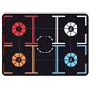 Baoblaze Basketball Training Pad Tappeto Allenamento Basket Tappetino Dribbling Pedana Agilità in Gomma con Aderenza Forte Numeriche Adatto a Principianti, style to 3