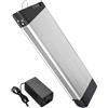 GJCKOPIUFA Batteria Al Litio Per Ebike Da 36V 7,8Ah / 10Ah / 12,8Ah / 14Ah, Batteria Rimovibile Per Bici Elettrica, Batteria Di Ricambio Per Kit Di Conversione Per Bicicletta Elettrica 36V 10Ah