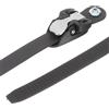 CIMAXIC Fibbia per Pattini Rotelle Cinturino Regolabile Nero PVC | 1 Pezzo, Fissaggio Stabile, per Speeds Skates e Roller Skates, Uso Outdoor