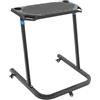 Luntra Scrivania per bicicletta, regolabile in altezza, 82-120 cm, con ruote e portata di 50 kg, tavolo da allenamento con supporto per tablet e 2 portabevande, tavolo da allenamento per ciclismo indoor