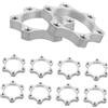 Luxshiny 10 Pezzi Adattatore per Disco Freno Bici 6 Bulloni in Acciaio al Carbonio 34mm per Mozzi Filettati Posteriori Controllo Preciso e Lunga Durata per Ciclismo in Discesa