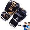 Generico Guantoni da boxe,Guantoni da boxe giovanili per la Pelle PU | Kickboxing per palestra, casa, allenamento indoor